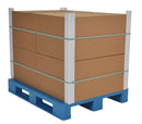 Vestil High Density Polyethylene Solid Top Rackable Pallet/Skid 39-1/4 In. x 47-1/8 In. x 6-1/2 In. 8,800 Lb. Floor Capacity Blue-5