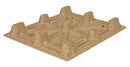 Vestil Recycled Nestable Pressed Wood Pallet 40-1/4 In. x 48-1/4 In. x 5-11/16 In. 2000 Lb. Dynamic Capacity Brown-4