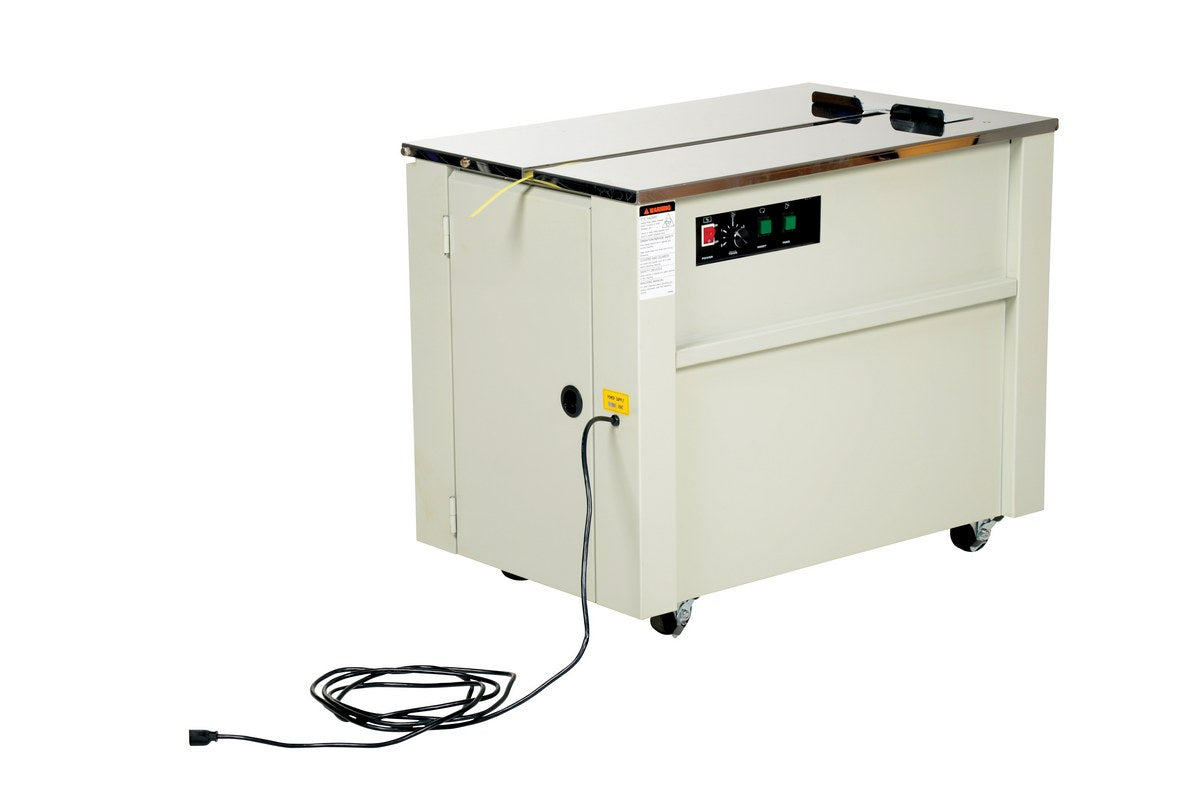 Vestil Steel Semi-Automatic Strapping Machine 23 In. x 35-1/2 In. x 30 In. Cream - 0