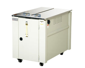 Vestil Steel Semi-Automatic Strapping Machine 23 In. x 35-1/2 In. x 30 In. Cream