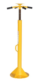 Vestil Steel Economy Stabilizing Jack with Flat Base 16-11/16 In. x 16-11/16 In. x 44 In. 5,000 Lb. Lifting Capacity Yellow-2