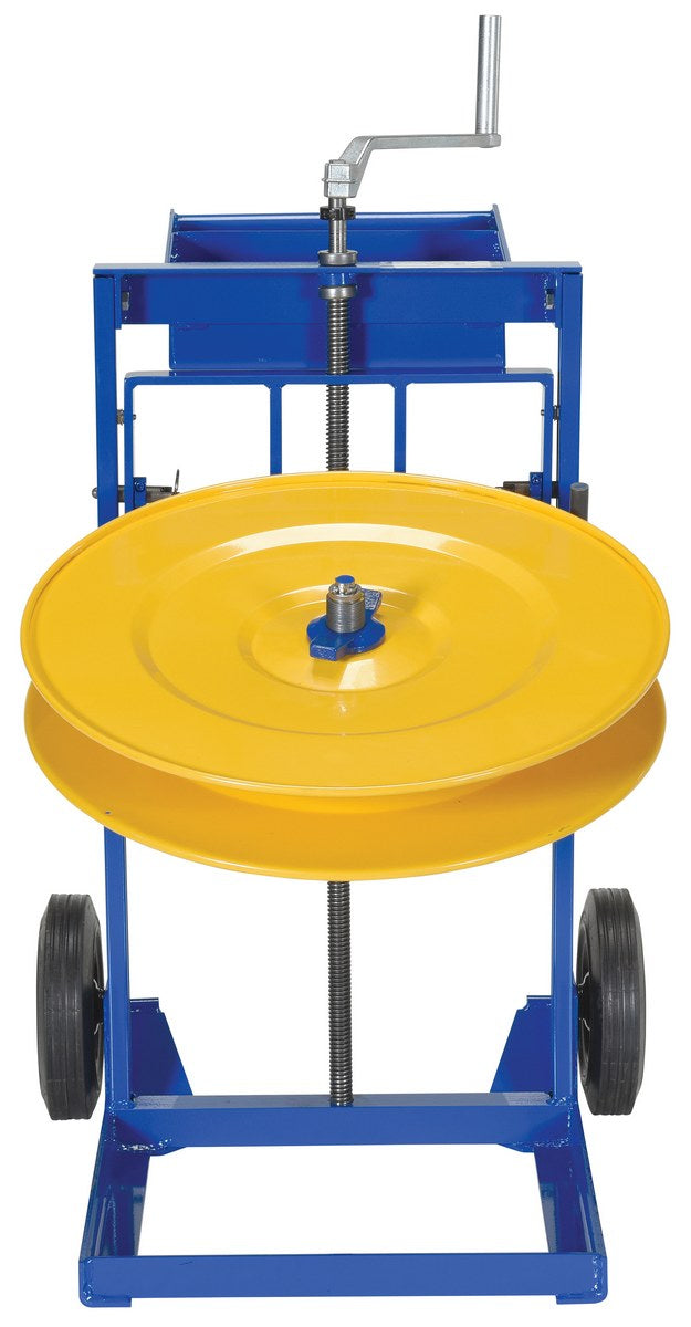 Vestil Steel Vertical & Horizontal Strapping Cart Blue