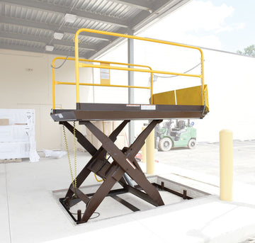 Vestil Premium Truck Scissor Dock Lift - 0