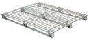 Vestil Galvanized Steel Welded Wire Pallet 4,000 Lb. Capacity Gray-1